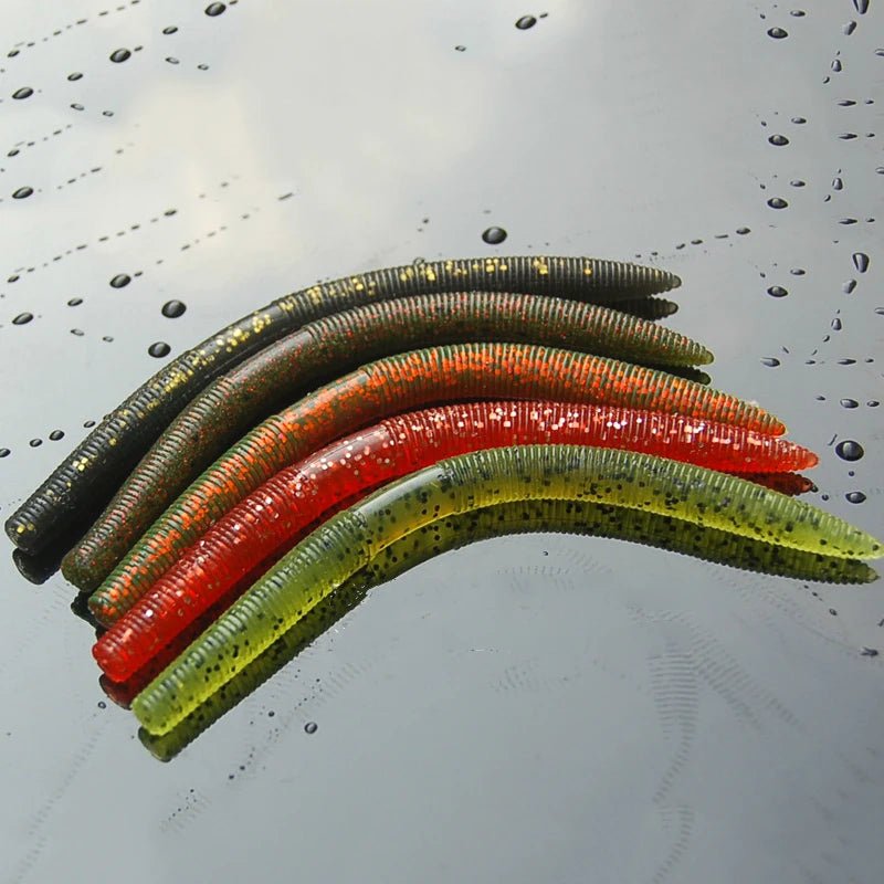 2 stuks senko worm - 14cm 8 5g voor - Wacky rig en neko rig - Bivakshop