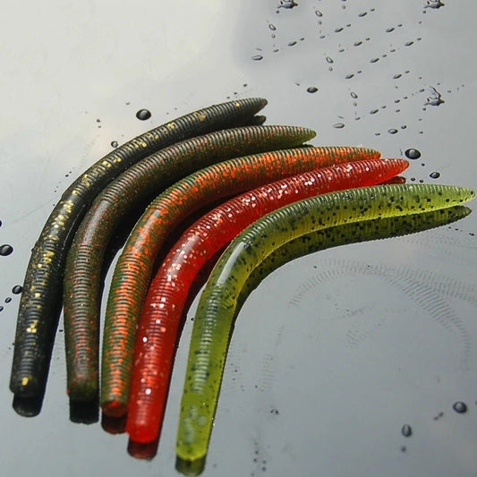 2 stuks senko worm - 14cm 8 5g voor - Wacky rig en neko rig - Bivakshop