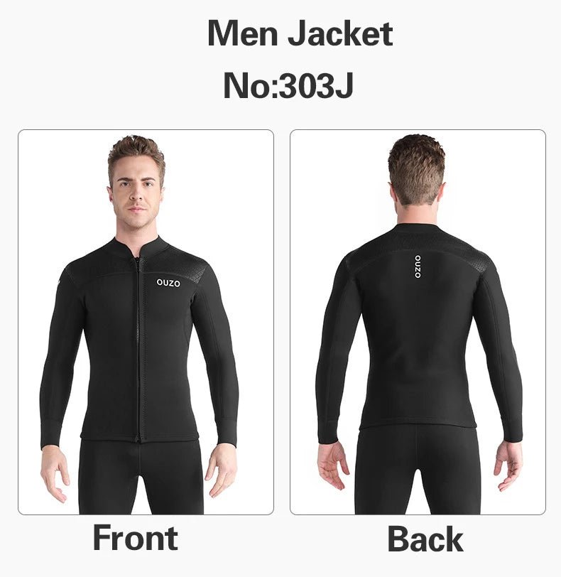 3mm neopreen wetsuit - Meren dames super elastisch - Split jack en broeketsuit - Bivakshop