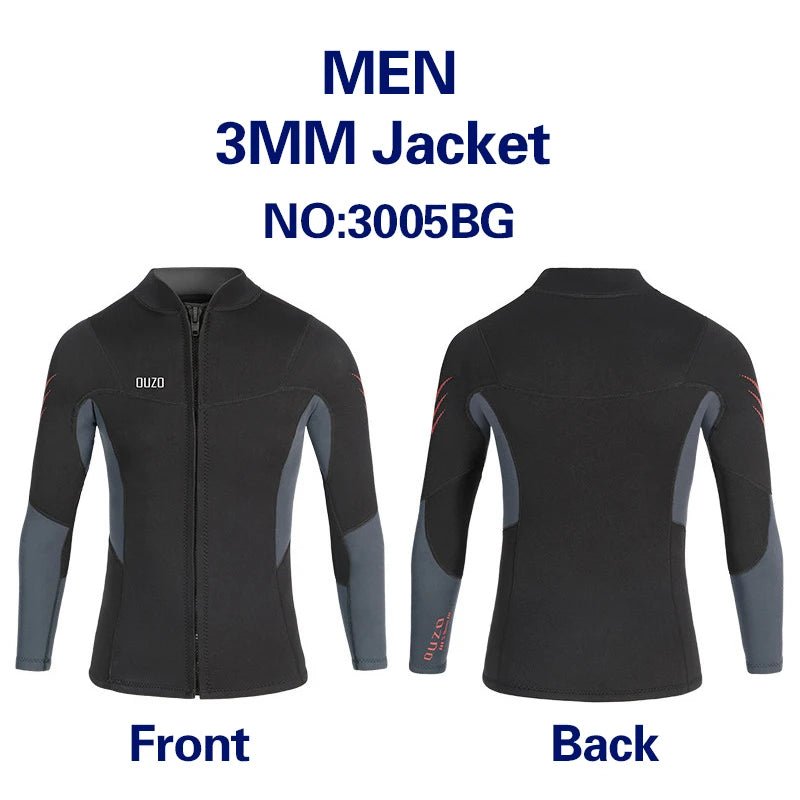 3mm neopreen wetsuit - Meren dames super elastisch - Split jack en broeketsuit - Bivakshop