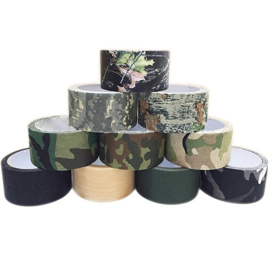 5M camouflage tape - Zelfklevende waterdichte stealth bandage - Voor outdoor en jacht - Bivakshop