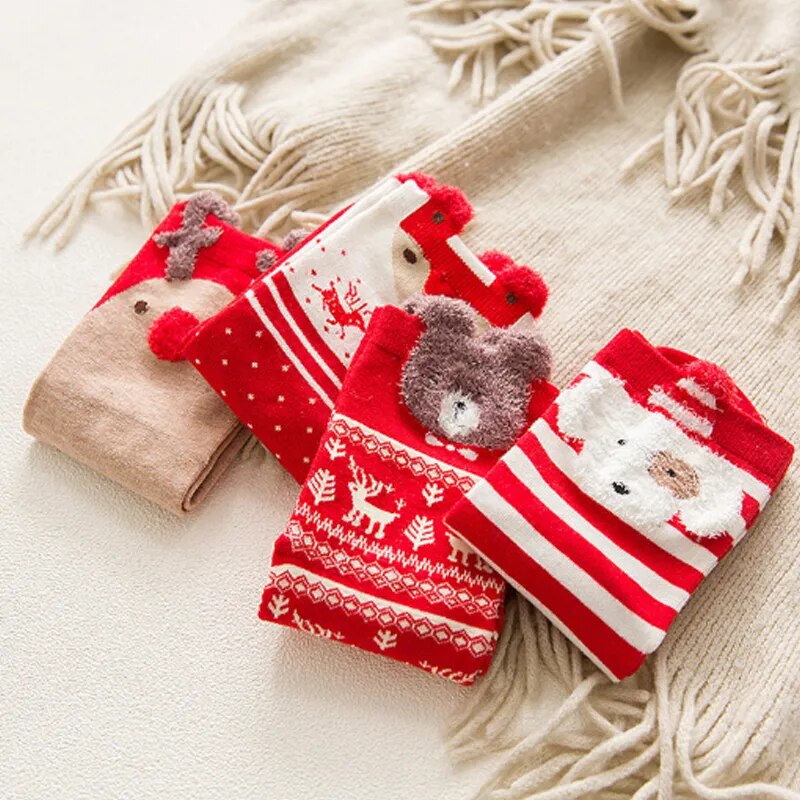 Kerst katoenen sokken xmas geschenken - Vrolijke kerstversiering voor thuis 2023