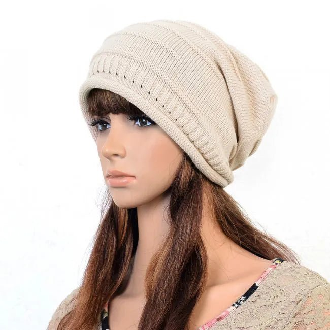 Bescherm jezelf tegen de kou - Stijlvolle oversized slouch hoed - Bivakshop