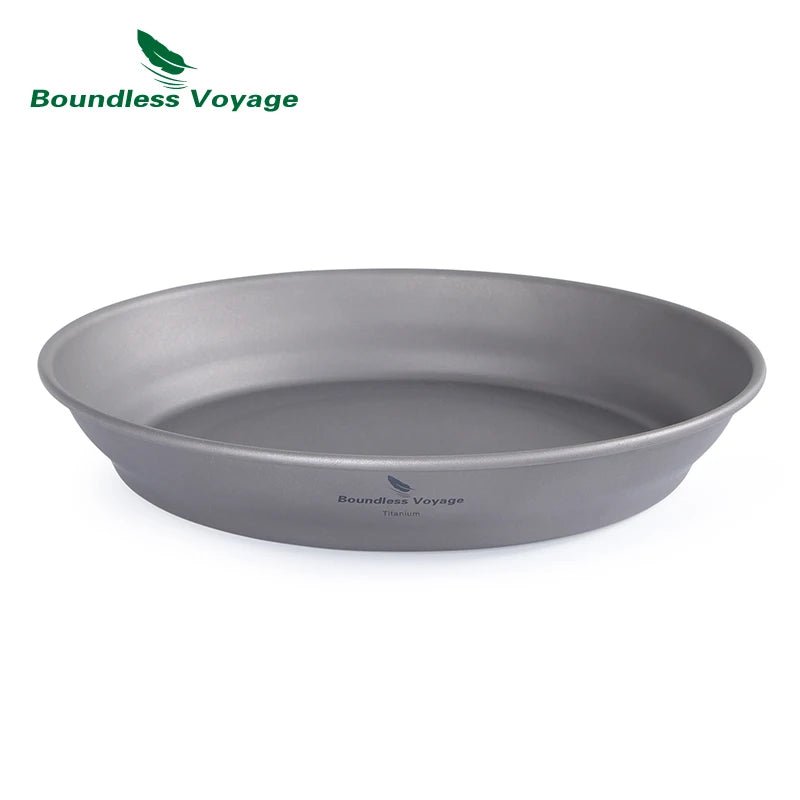 Boundless voyage - Titanium schaal en serviesset - Enkelwandig kamperen - Bivakshop