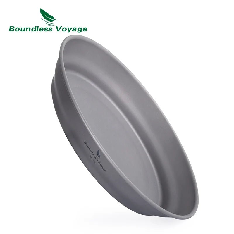 Boundless voyage - Titanium schaal en serviesset - Enkelwandig kamperen - Bivakshop