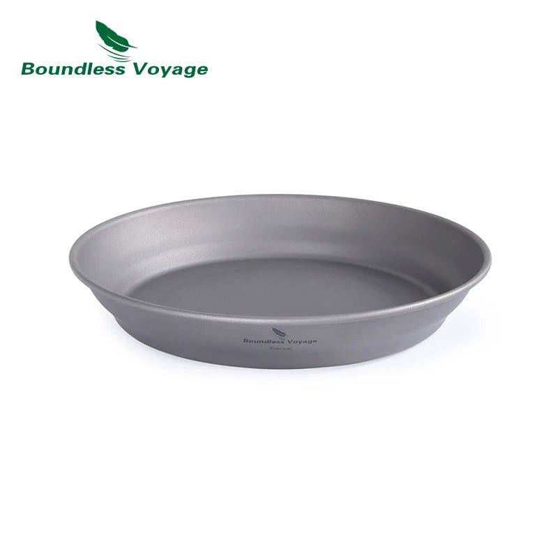 Boundless voyage - Titanium schaal en serviesset - Enkelwandig kamperen - Bivakshop