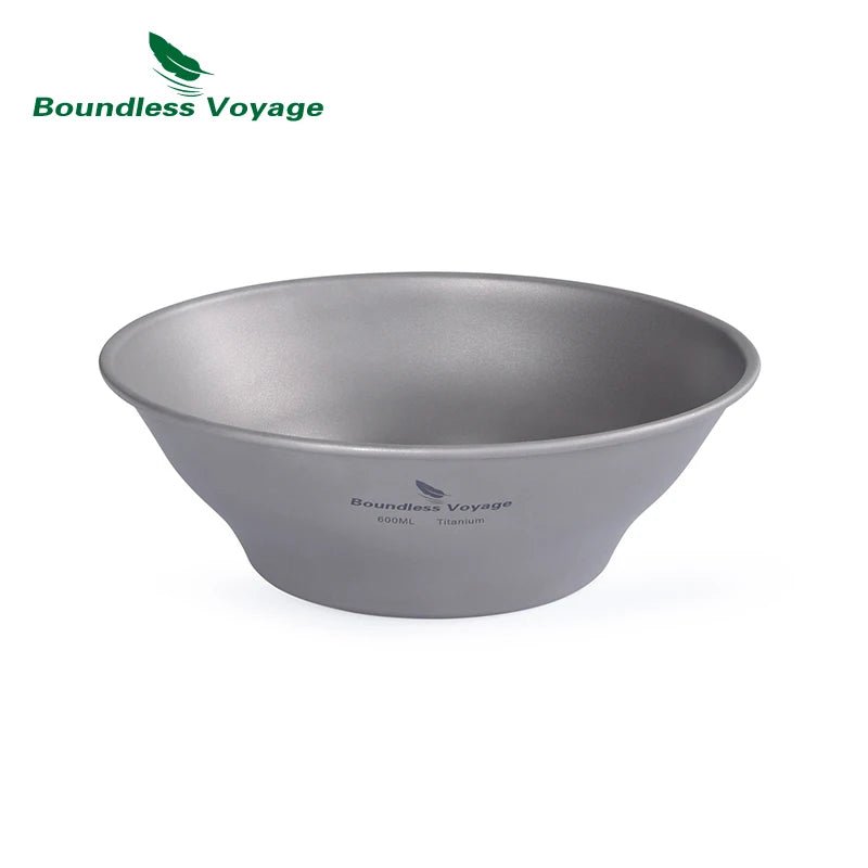 Boundless voyage - Titanium schaal en serviesset - Enkelwandig kamperen - Bivakshop