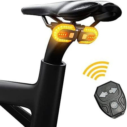 Fiets signaal achterlicht - Led usb oplaadbaar draadloze achterlamp - Voor mountainbike - Bivakshop