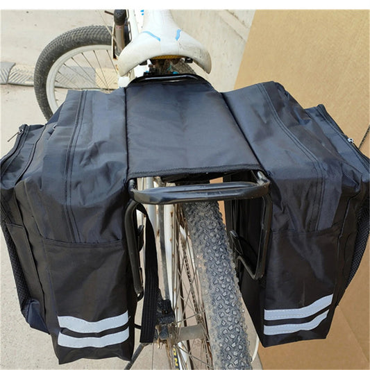 Fiets tas - 2 in 1 achterrek bagage tas - Regenbestendigheid voor mountainbike roadbike - Bivakshop