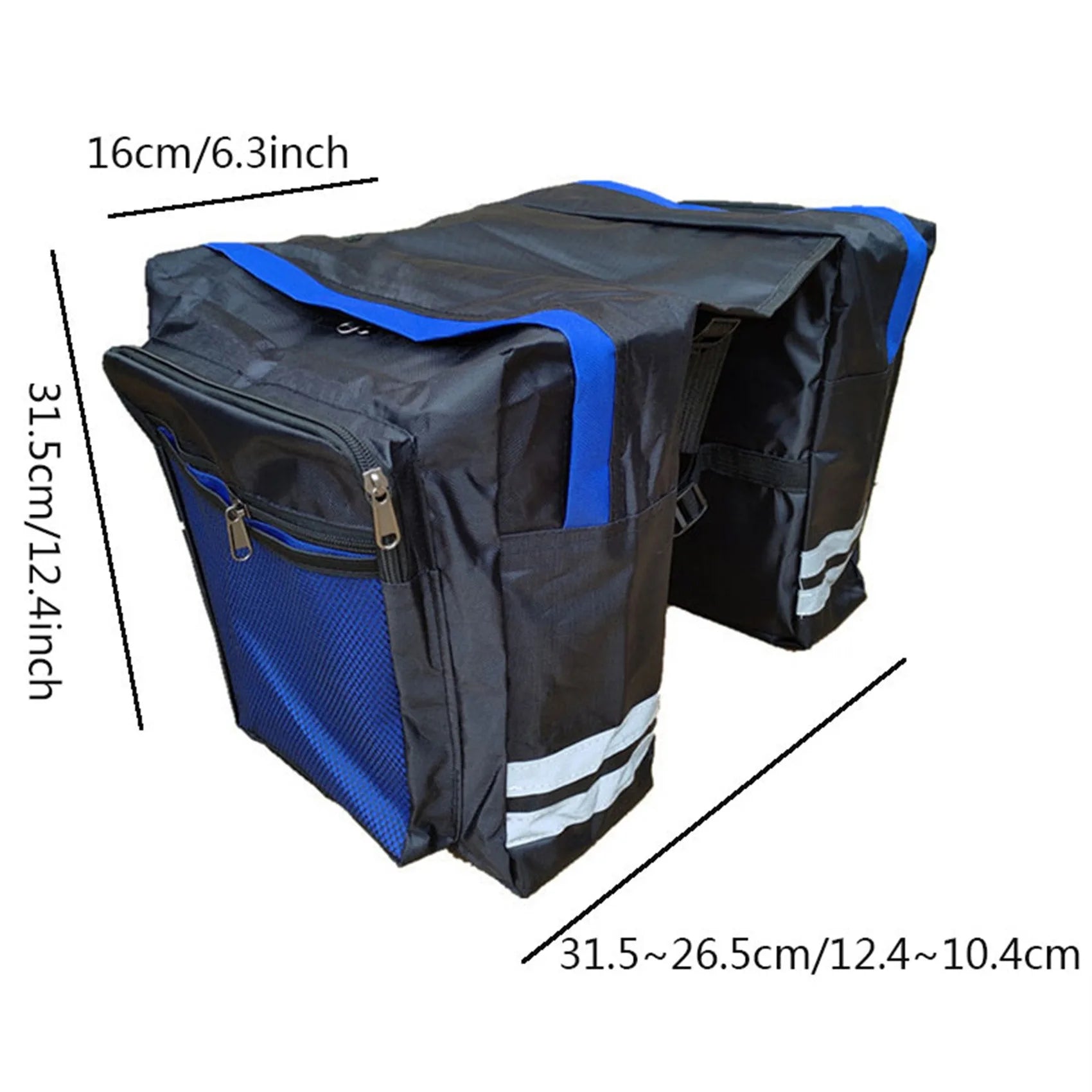 Fiets tas - 2 in 1 achterrek bagage tas - Regenbestendigheid voor mountainbike roadbike - Bivakshop