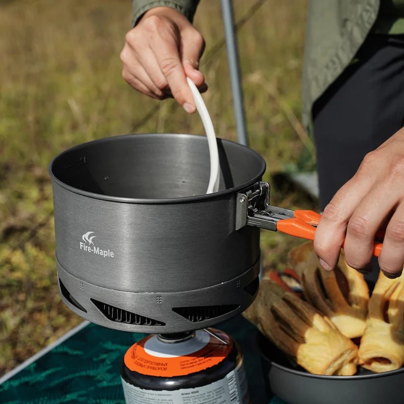 Fire Maple kampeerkookset - Warmtewisselaar - Geschikt voor 2 - 3 personen - Bivakshop