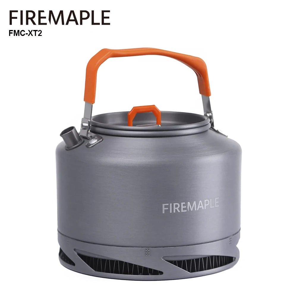 Fire Maple theepot voor kamperen - 1.3L - Met warmtewisselaar - Lichtgewicht aluminium - Bivakshop