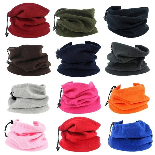 Fleece Warm Winter Windproof Neck Tube Scarf for Men Women Bandana Mask Half Face Cover Cycling Ski Sport Camping Hiking Scarf - Bivakshop