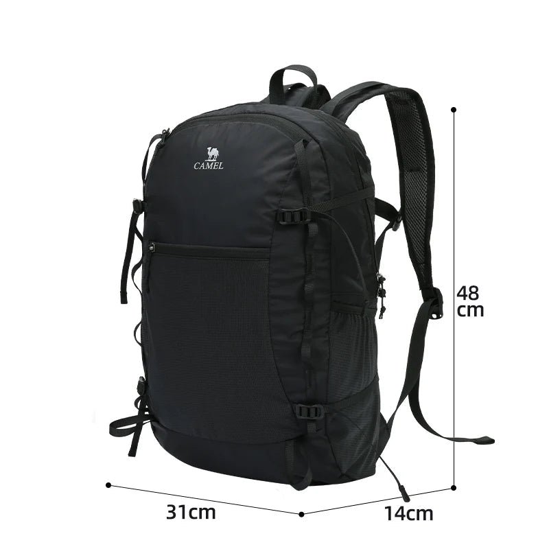 Golden Camel opvouwbare rugzak - Lichtgewicht sport - en reisrugzak - 25L capaciteit - Bivakshop