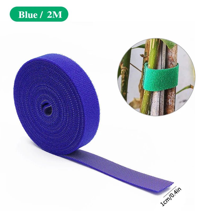 Groene tuinkoord plantenbinders - Nylon plantenverband- Tuinhaak - Bivakshop