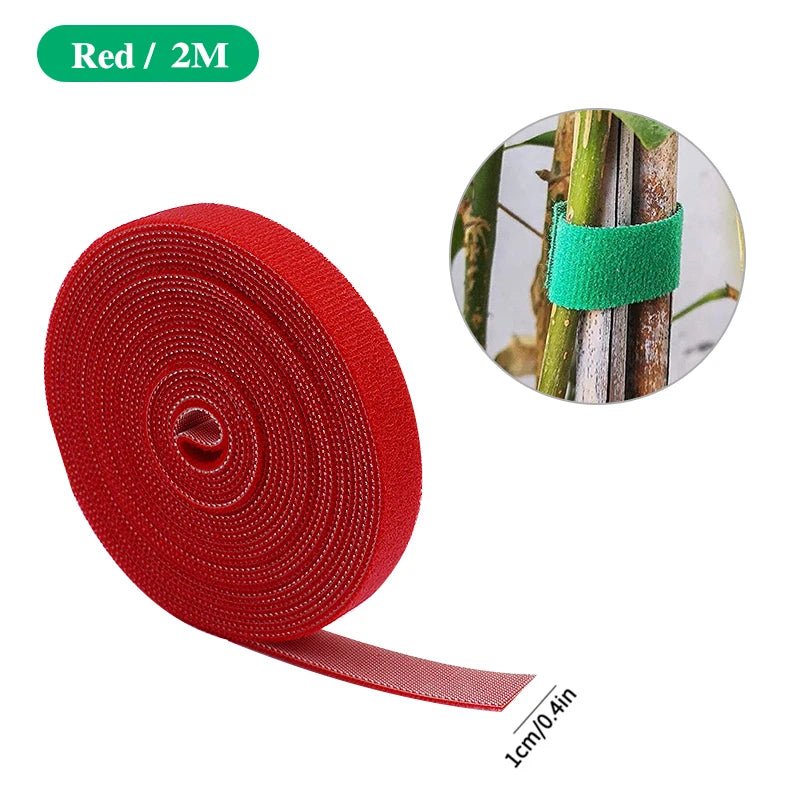 Groene tuinkoord plantenbinders - Nylon plantenverband- Tuinhaak - Bivakshop