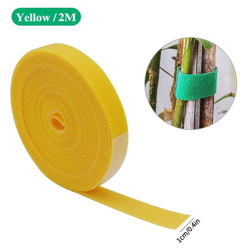 Groene tuinkoord plantenbinders - Nylon plantenverband- Tuinhaak - Bivakshop