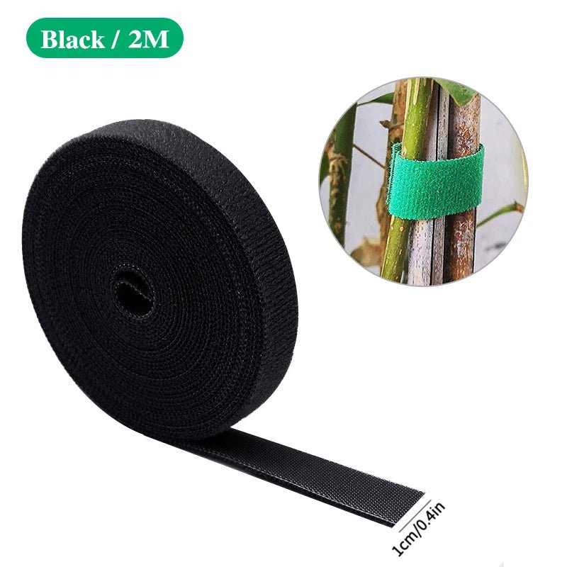 Groene tuinkoord plantenbinders - Nylon plantenverband- Tuinhaak - Bivakshop