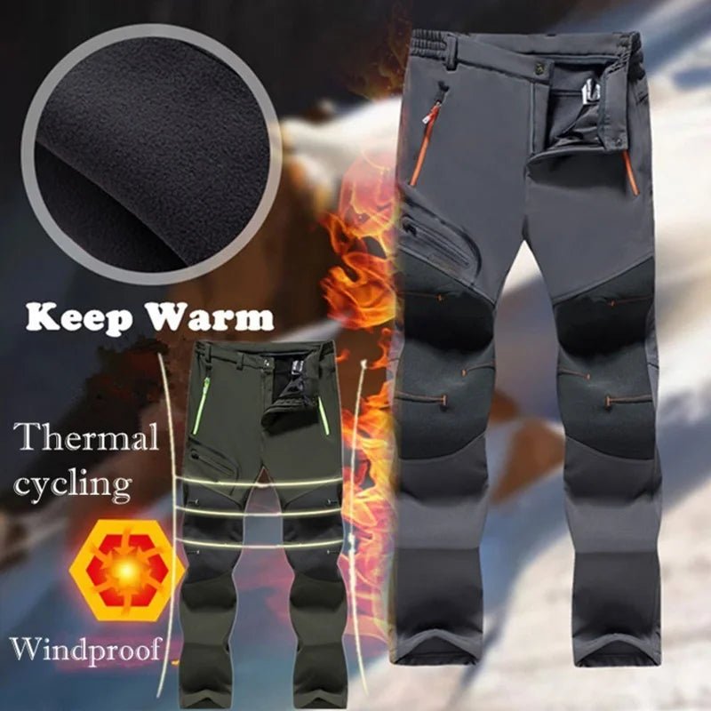 Heren thermische trekking - en sportbroek - Ademend en sneldrogend - Bivakshop