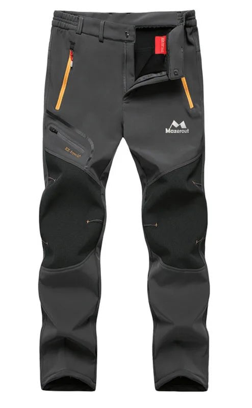 Heren winter fleece broek - Waterdicht voor outdoor activiteiten - Voor wandelen en skiën - Bivakshop