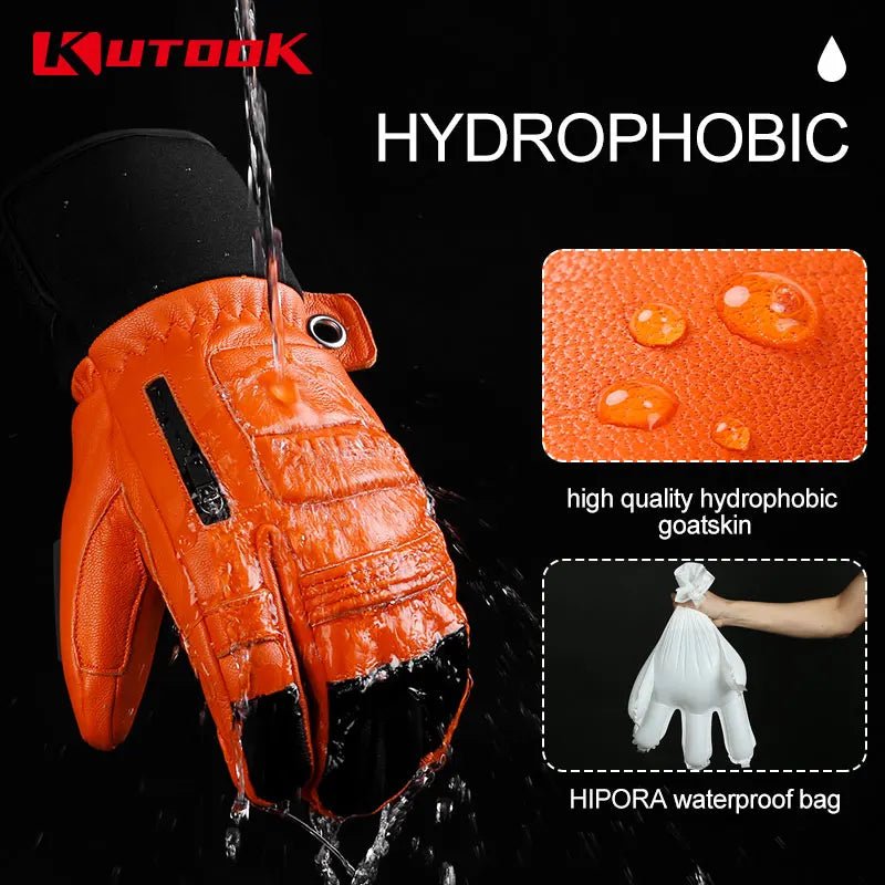 KUTOOK ski handschoenen - Waterdicht en warm - Winterhandschoenen unisex - Bivakshop