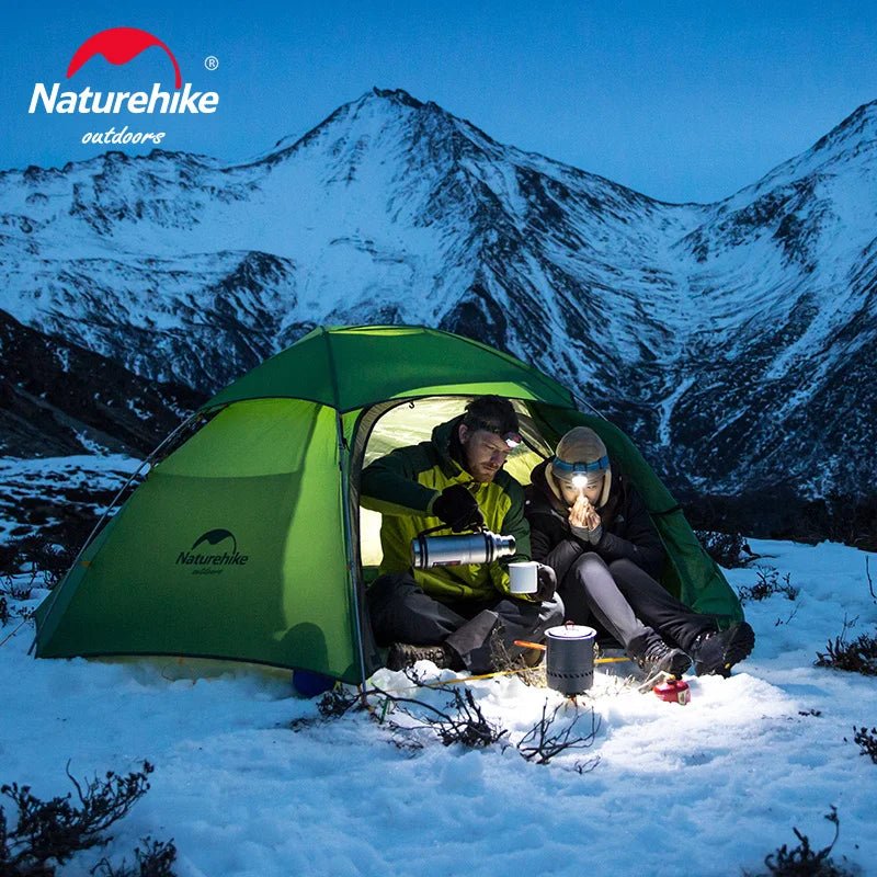 Naturehike cloud peak 2 - persoonstent - Ultralicht en waterdicht - 4 - seizoenen tent - Bivakshop