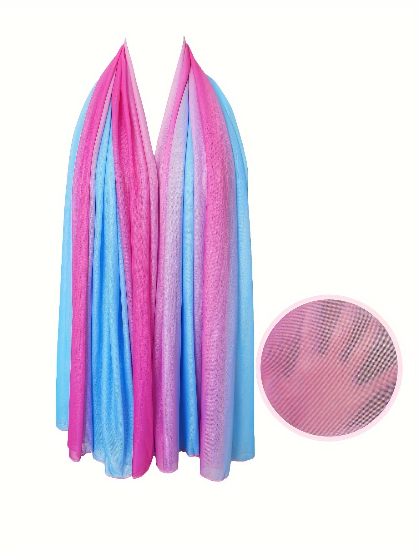 Ombre tie dye sarong omslagdoek - Elegante strandrok - Met meerdere draagopties - Bivakshop