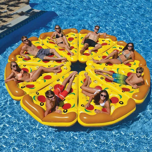 Opblaasbare vlot - Fruit pizza ijsje zwembad speelgoed - Voor volwassenen waterbed - Bivakshop