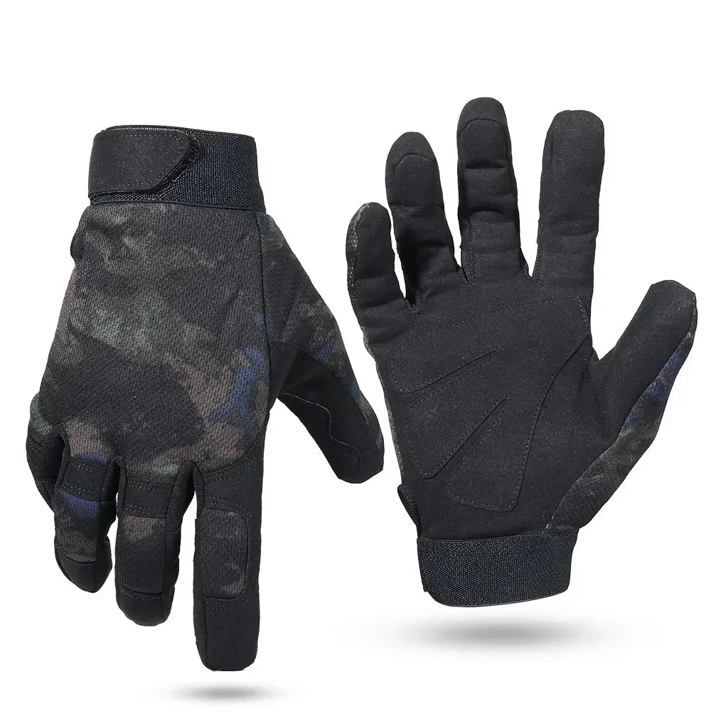 Outdoor tactische handschoenen - Full finger sporthandschoenen - Voor fietsen, airsoft, klimmen en paintball - Bivakshop