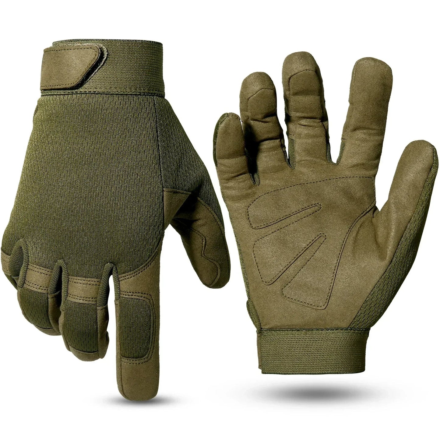 Outdoor tactische handschoenen - Full finger sporthandschoenen - Voor fietsen, airsoft, klimmen en paintball - Bivakshop