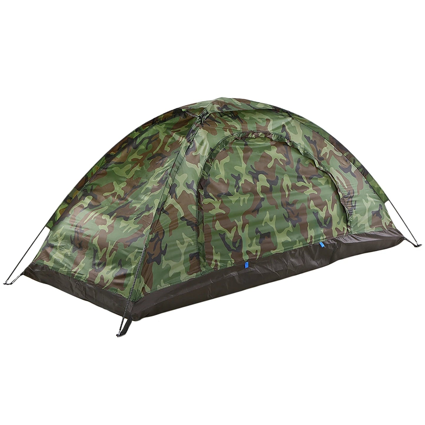 Portabele camouflage camping tent - Voor 2 personen - Met duurzaam 600d oxford - Bivakshop