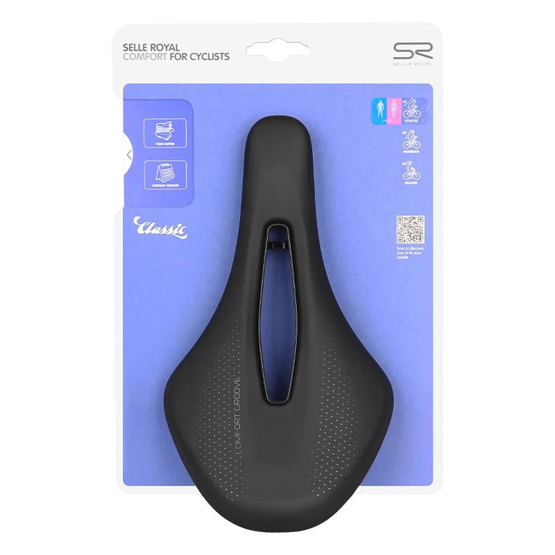 Selle royal - Holle adembare fiets zadel - Ultra light pu leer waterdicht - Bivakshop