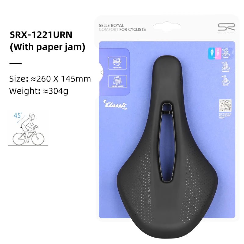 Selle royal - Holle adembare fiets zadel - Ultra light pu leer waterdicht - Bivakshop