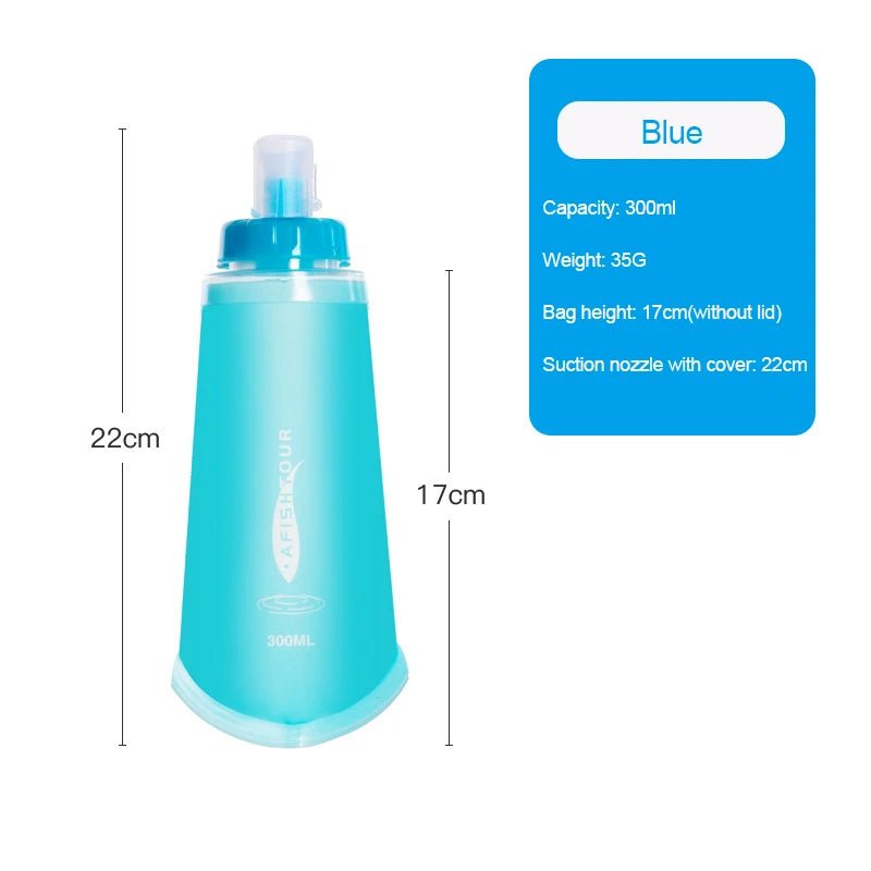 Soft flask tpu opvouwbare waterfles - Outdoor - Sport - Reizen - Hardlopen - Bivakshop