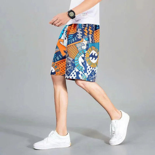 Strandshorts kinetisch - Nieuw zomer mannen sport fit - Quick dry paisley patroon - Bivakshop