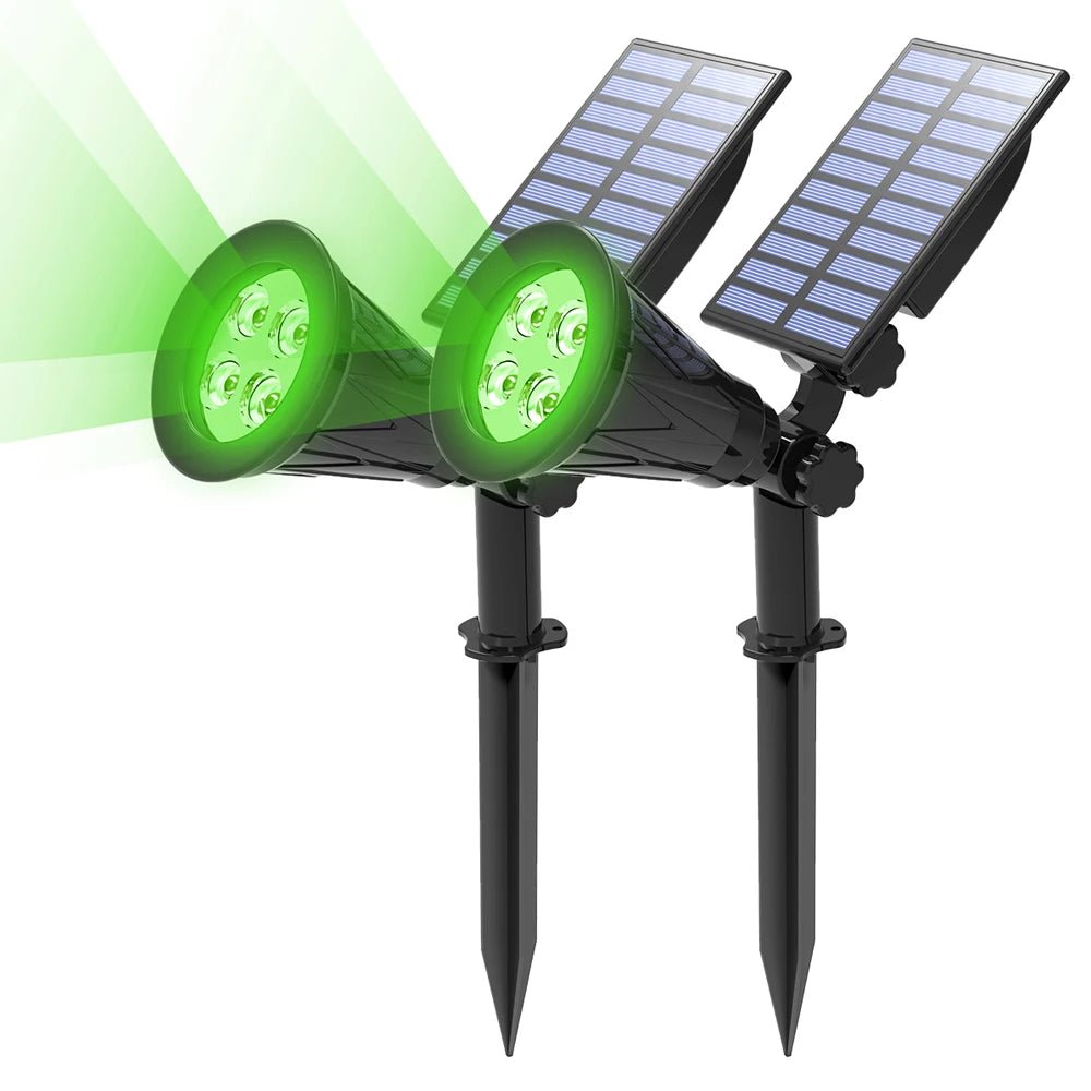 T - SUN LED solar tuinlamp - Waterdichte buitenlamp - Voor tuin, wand en decoratie - Bivakshop