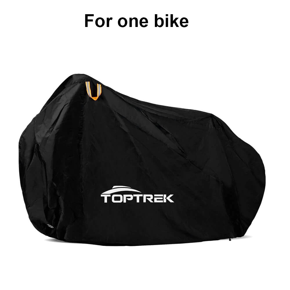 Toptrek fietsenhoes 210D oxford buitenopslag - Anti-UV fietsenhoes met waterdicht membraan - Bivakshop