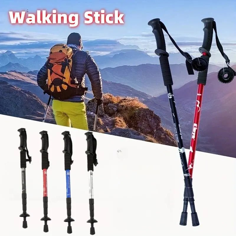 Trekking stokken - Schokabsorptie en opvouwbaar (kopie) - Bivakshop