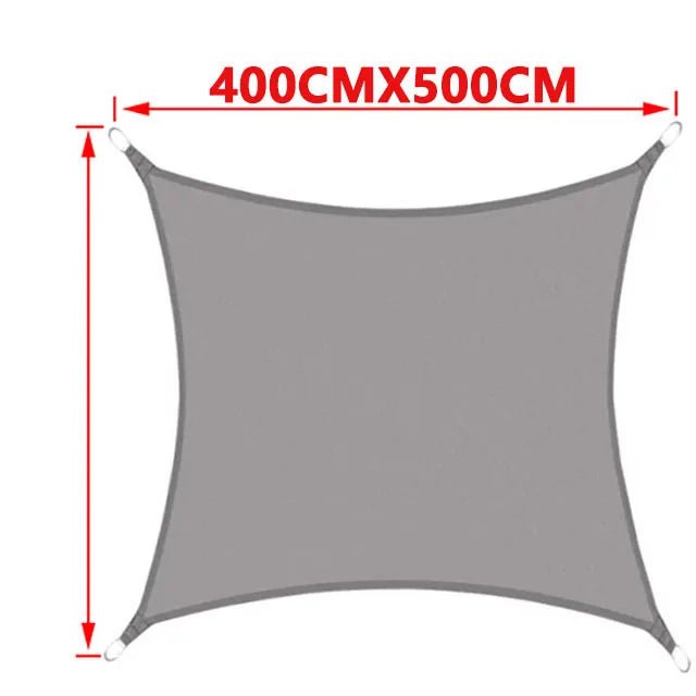 Waterdicht 300D zonnescherm - Grote buitenshuis bescherming tegen zon, regen & sneeuw - Bivakshop