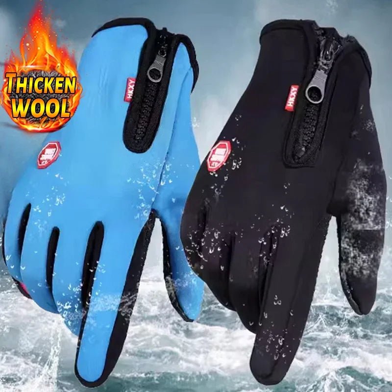 Waterdichte winterhandschoenen - Winddicht en warm - Touchscreen motor - en snowboardhandschoenen - Bivakshop