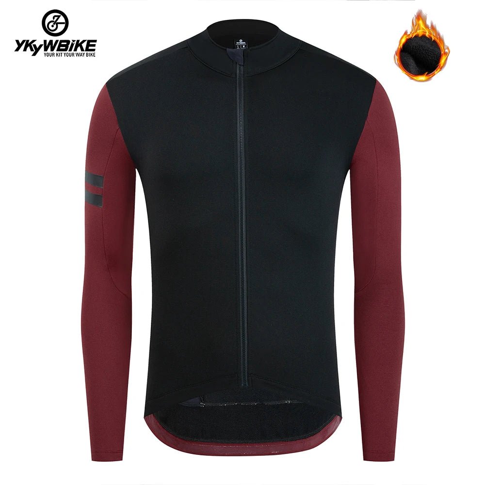 YKYW men - Thermisch fleece fietsjack - Reflecterend en ademend - Bivakshop