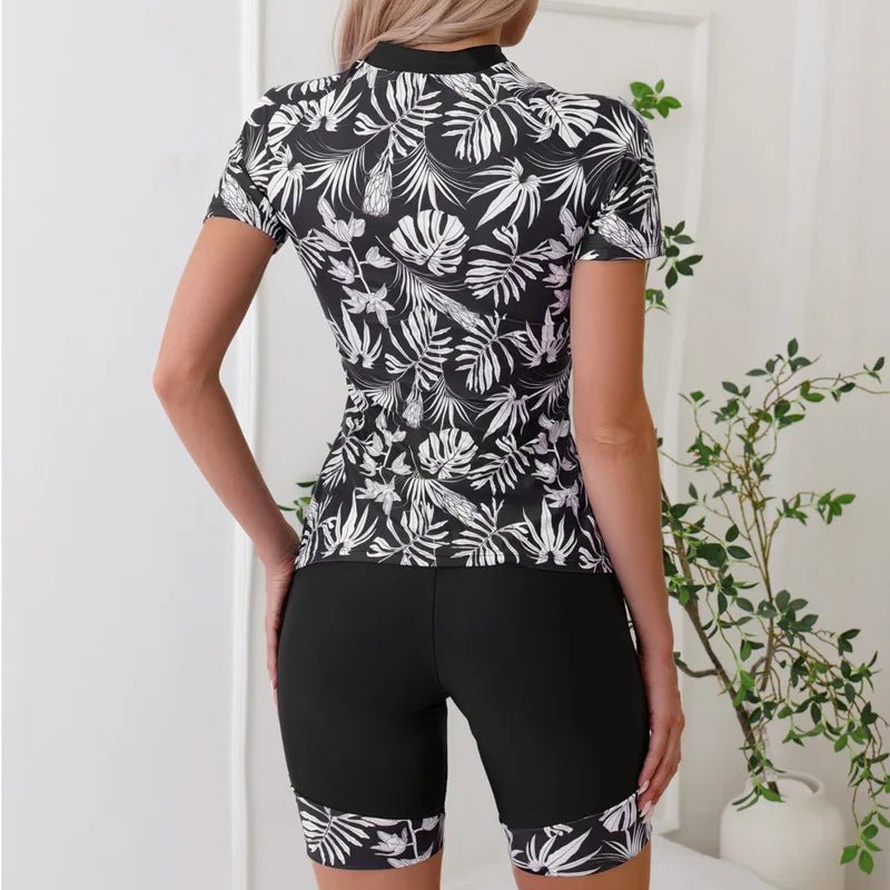 Zomer print tankini sets - Dames push up twee delige - Zwemkleding strand en zwembad - Bivakshop