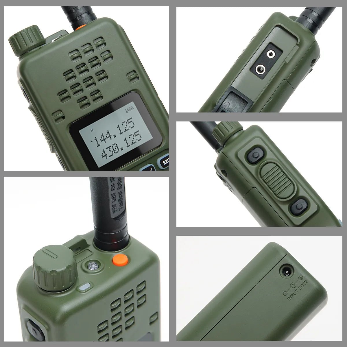 Baofeng AR-152 15W krachtige Dual Band two way radio - 12000mAh Batterij" - Bivakshop