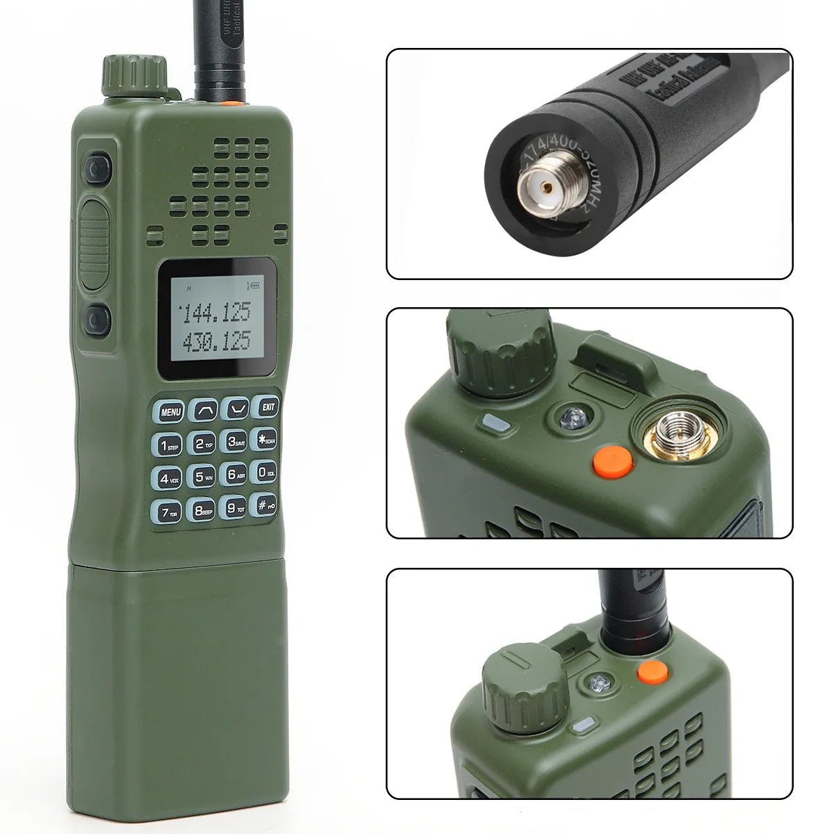 Baofeng AR-152 15W krachtige Dual Band two way radio - 12000mAh Batterij" - Bivakshop