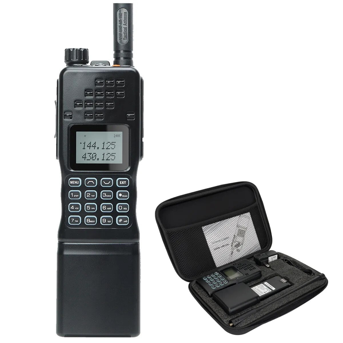 Baofeng AR-152 15W krachtige Dual Band two way radio - 12000mAh Batterij" - Bivakshop