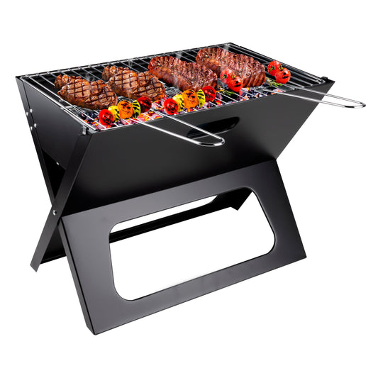 BBQ Collection draagbare houtskool barbecue - Opvouwbaar en draagbaar - Bivakshop