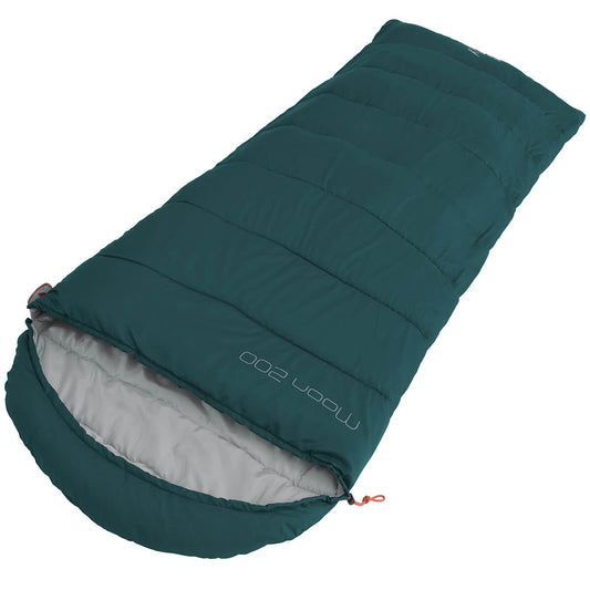 Easy camp moon 200 slaapzak - Comfortabele en isolerende slaapzak - Bivakshop