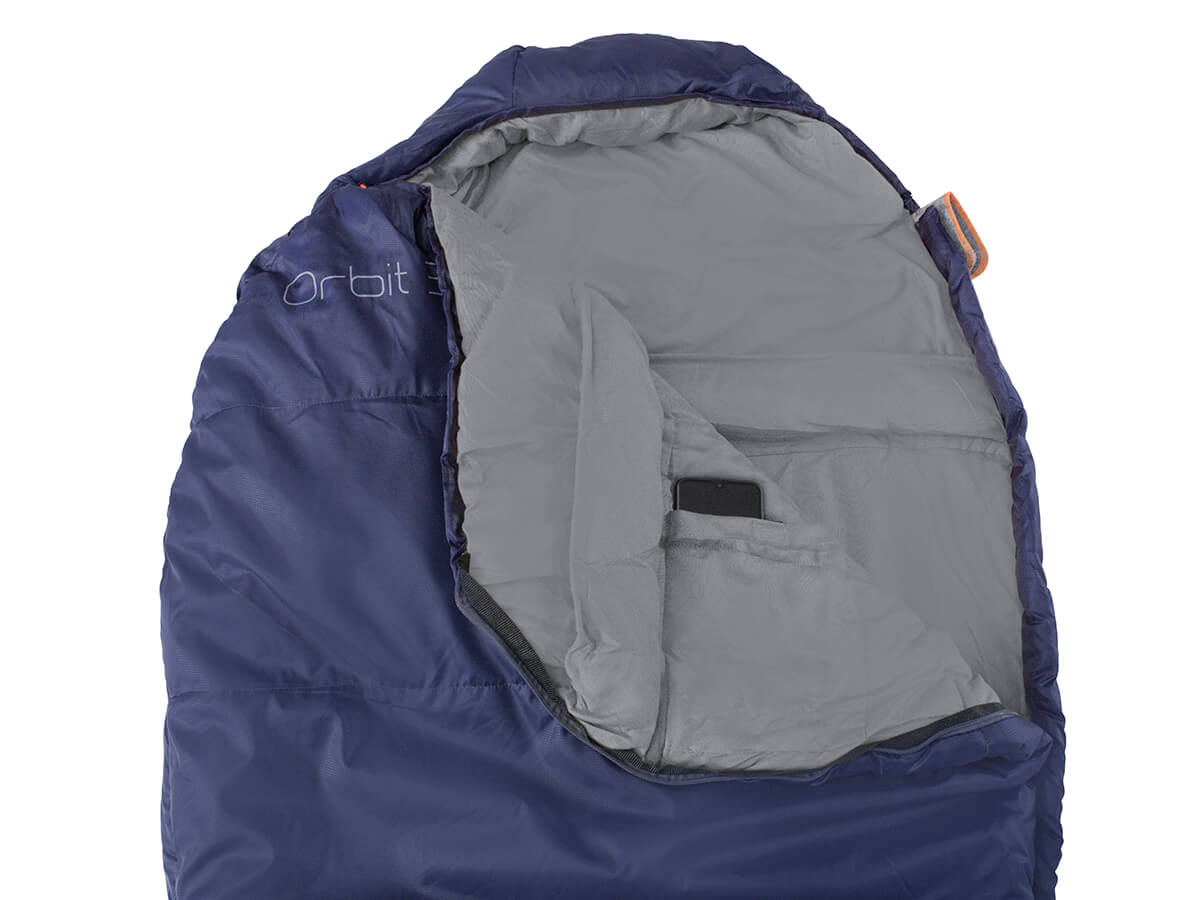 Easy camp orbit 300 slaapzak - Blauw - Bivakshop