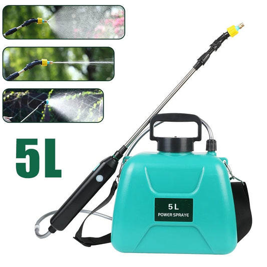 Elektrische sproeier 5L gieter met spuitpistool - Automatische tuinplant mister - USB oplaadbaar - Bivakshop