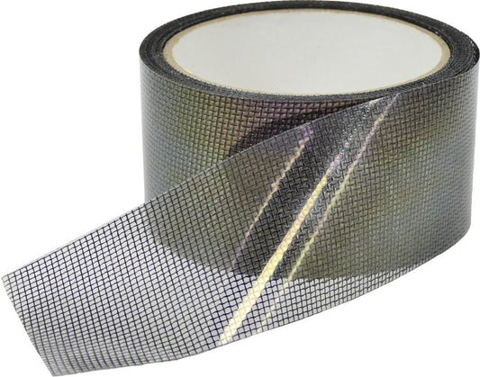 Genius Ideas Zwarte Klamboe Reparatie Tape - Bivakshop